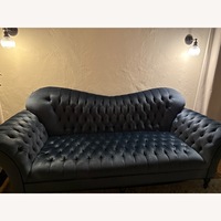 Arhaus Blue Sofa 