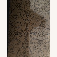 Arhaus Light Gray Area Rug 9' x 12'