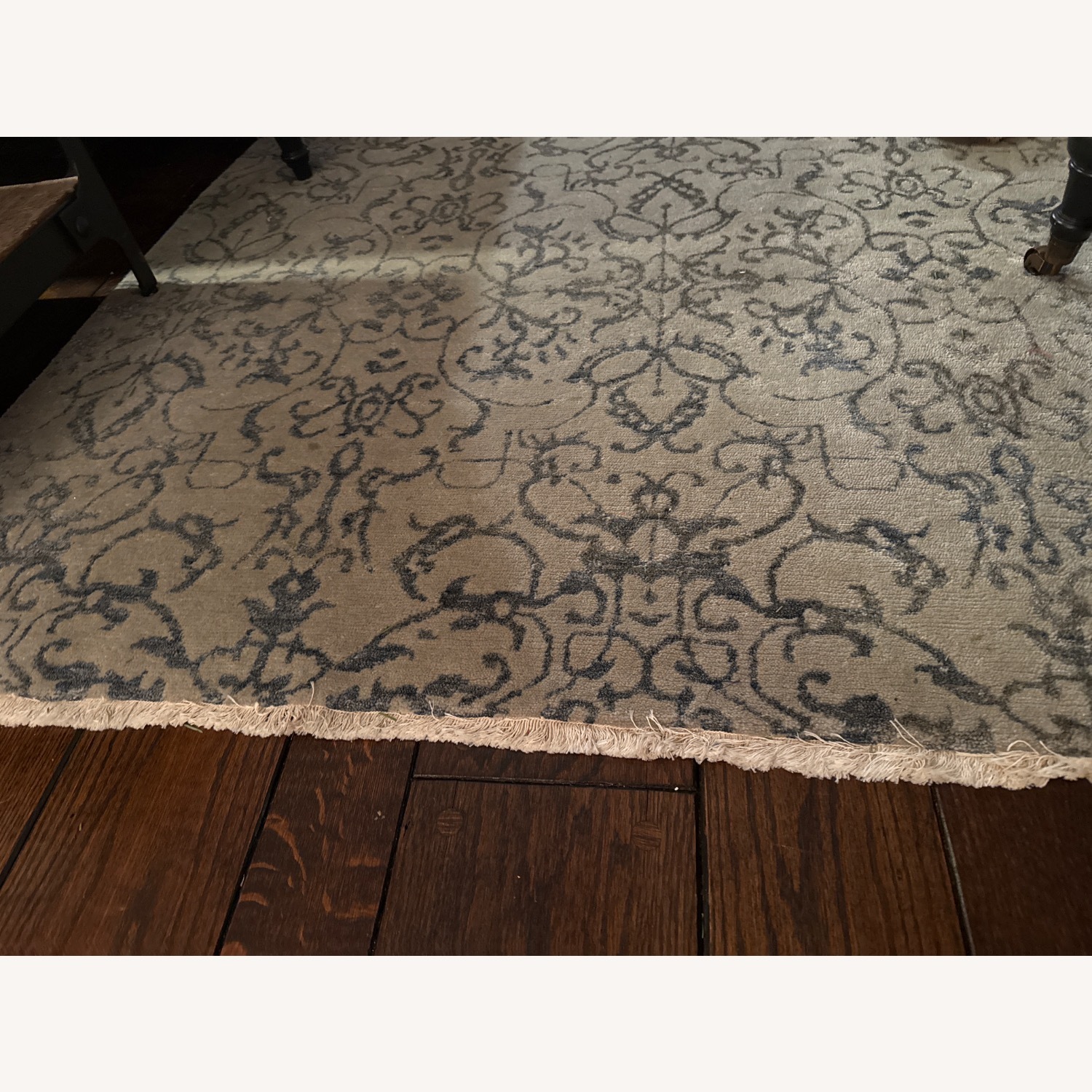 Arhaus Light Gray Area Rug 9' x 12' - image-3