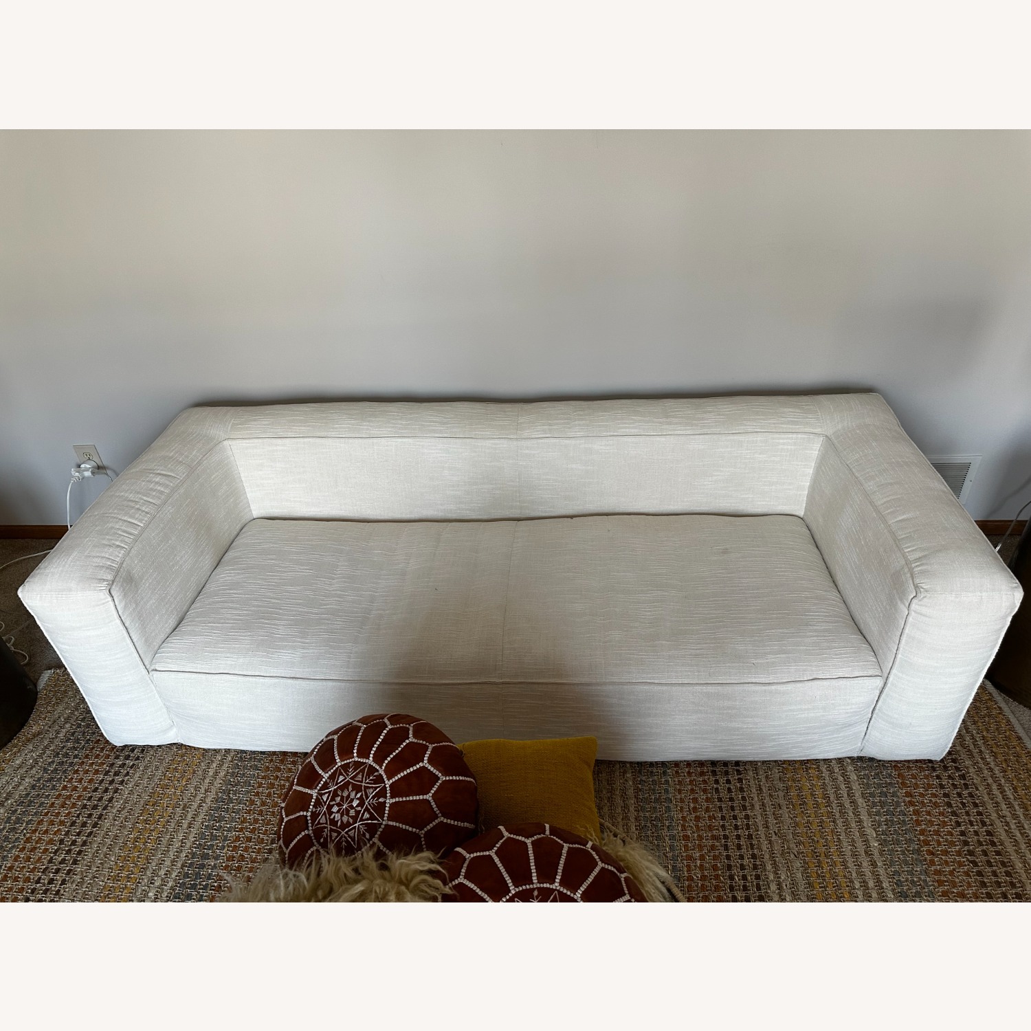 Article Cigar Sofa White 3+ Seater Sofa - image-0