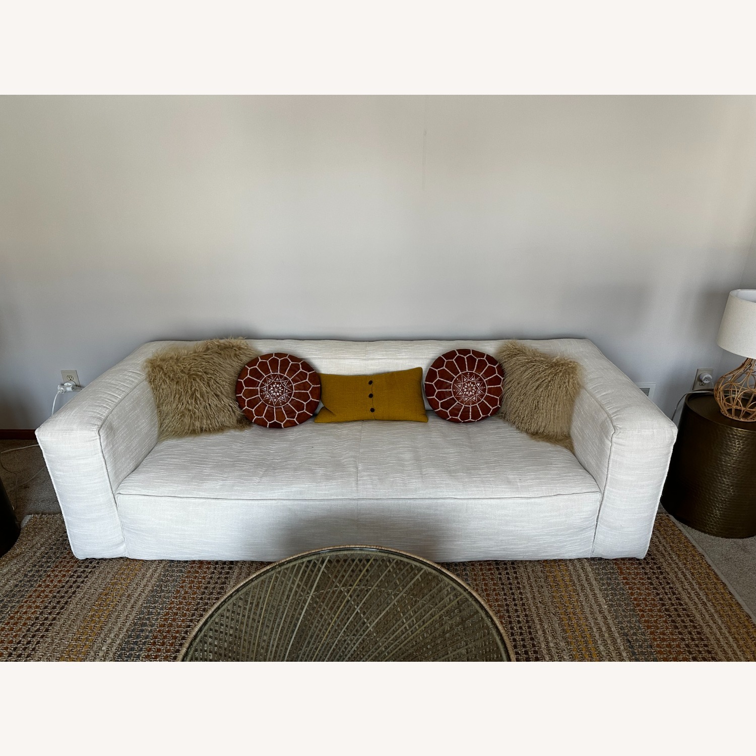 Article Cigar Sofa White 3+ Seater Sofa - image-1