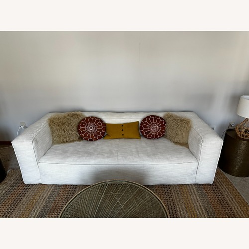 Used Article Cigar Sofa White 3+ Seater Sofa for sale on AptDeco
