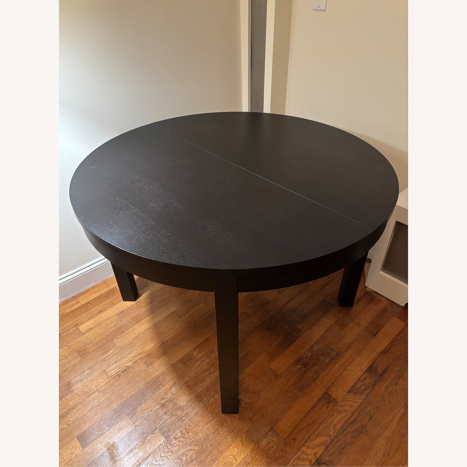 IKEA Bjursta Round Dining Table in Brown-Black - image-2