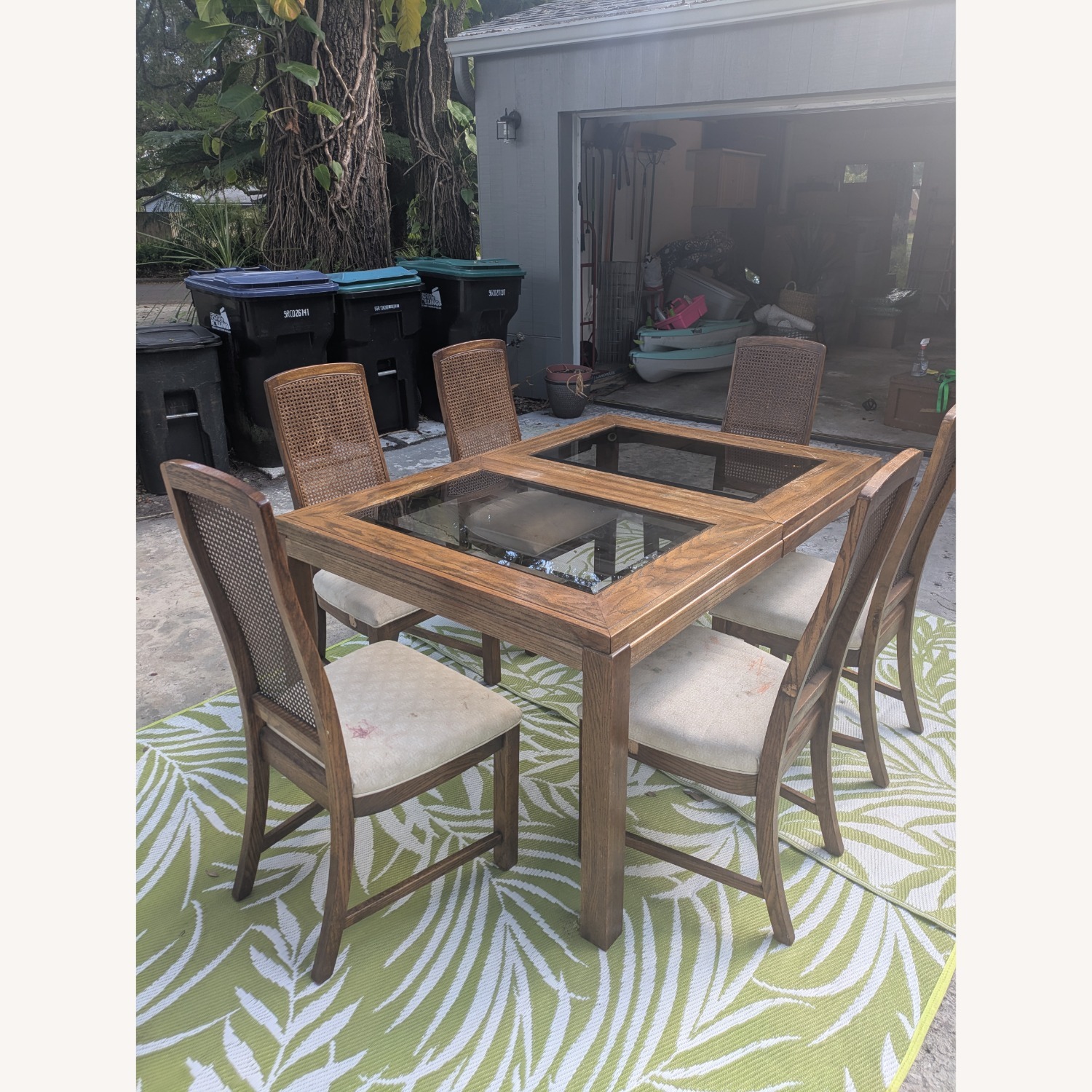 Vintage/Antique Finds Wood Dining Set - image-4