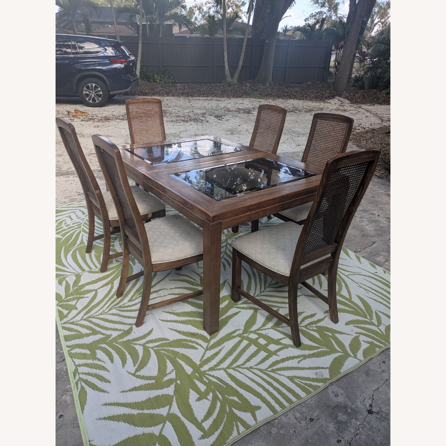 Vintage/Antique Finds Wood Dining Set - image-5