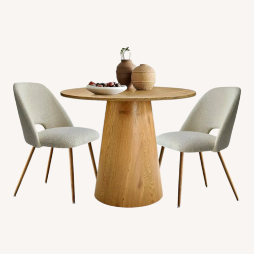 Used Pop Maison Dwen & Edwin Dining Table Set for sale on AptDeco