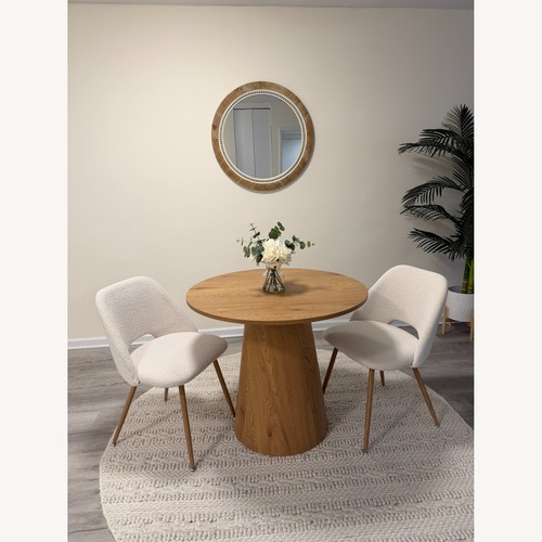Used Pop Maison Dwen & Edwin Dining Table Set for sale on AptDeco