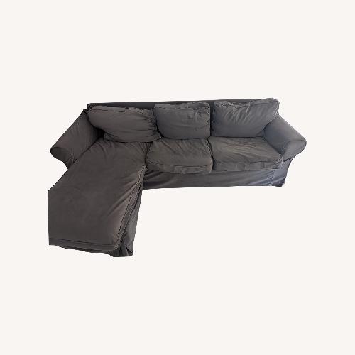 Used Dark Brown 3+ Piece Sectional for sale on AptDeco