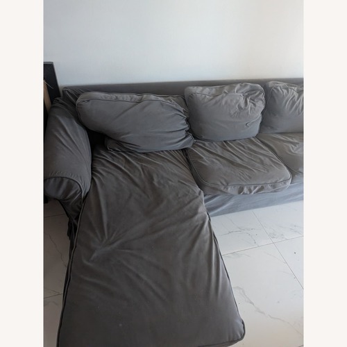 Used Dark Brown 3+ Piece Sectional for sale on AptDeco