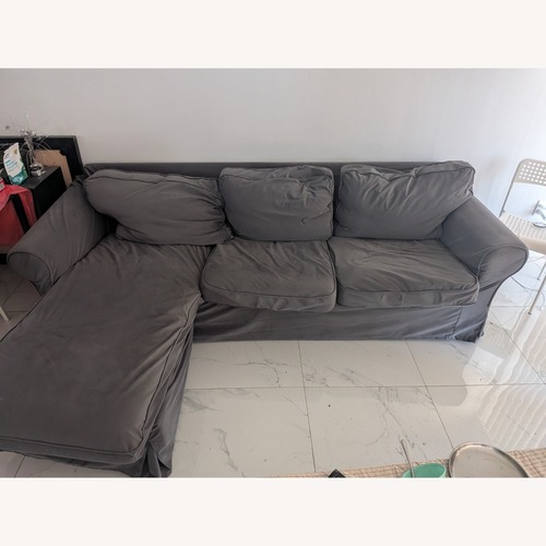 Used Dark Brown 3+ Piece Sectional for sale on AptDeco