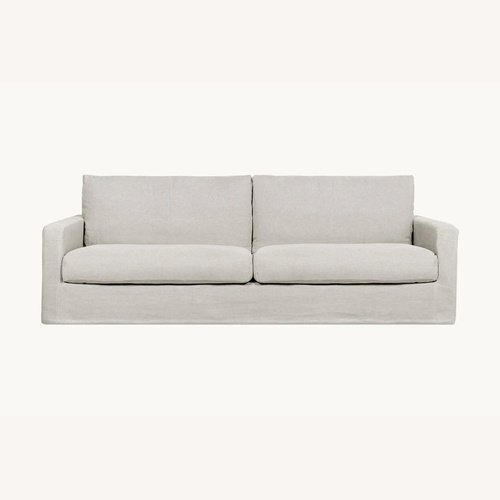 Used Sixpenny Devyn 96” Linen Sofa for sale on AptDeco