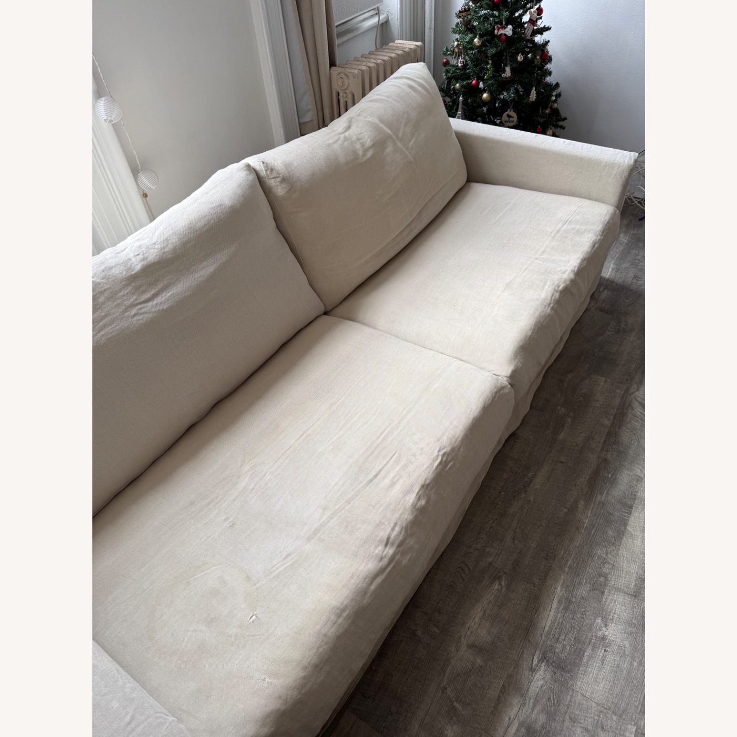 Sixpenny Devyn 96” Linen Sofa - image-2