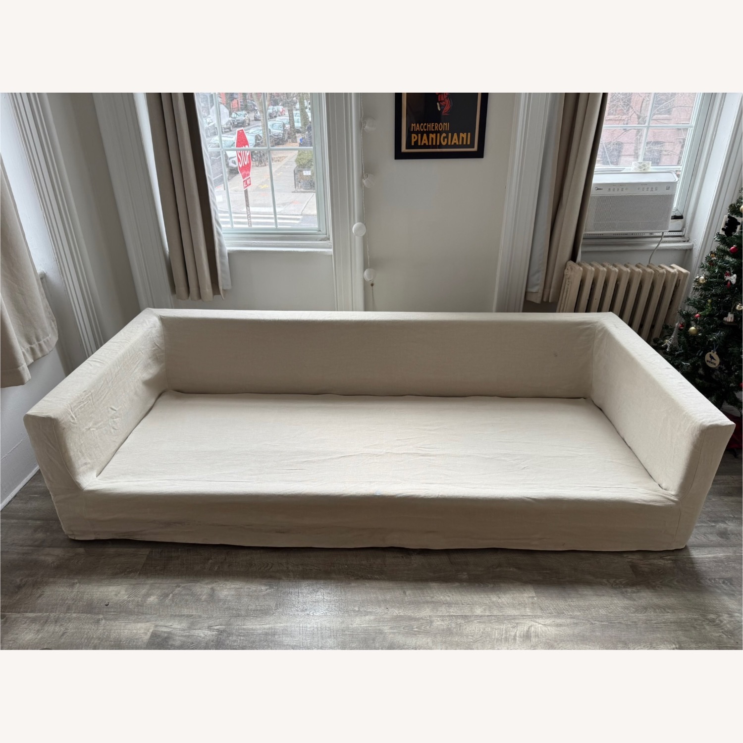 Sixpenny Devyn 96” Linen Sofa - image-8