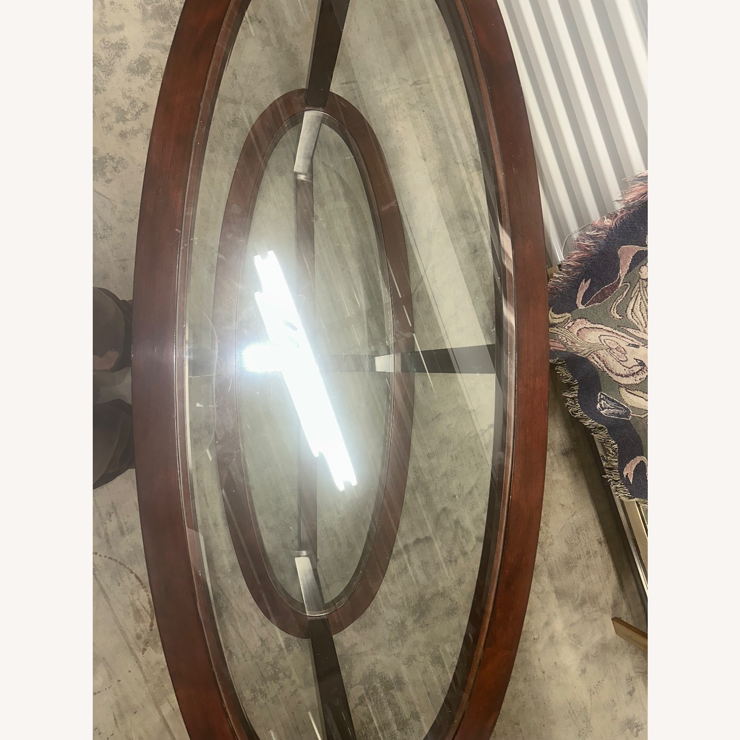 Ashley Furniture Dark Brown Wood Coffee Table - image-2