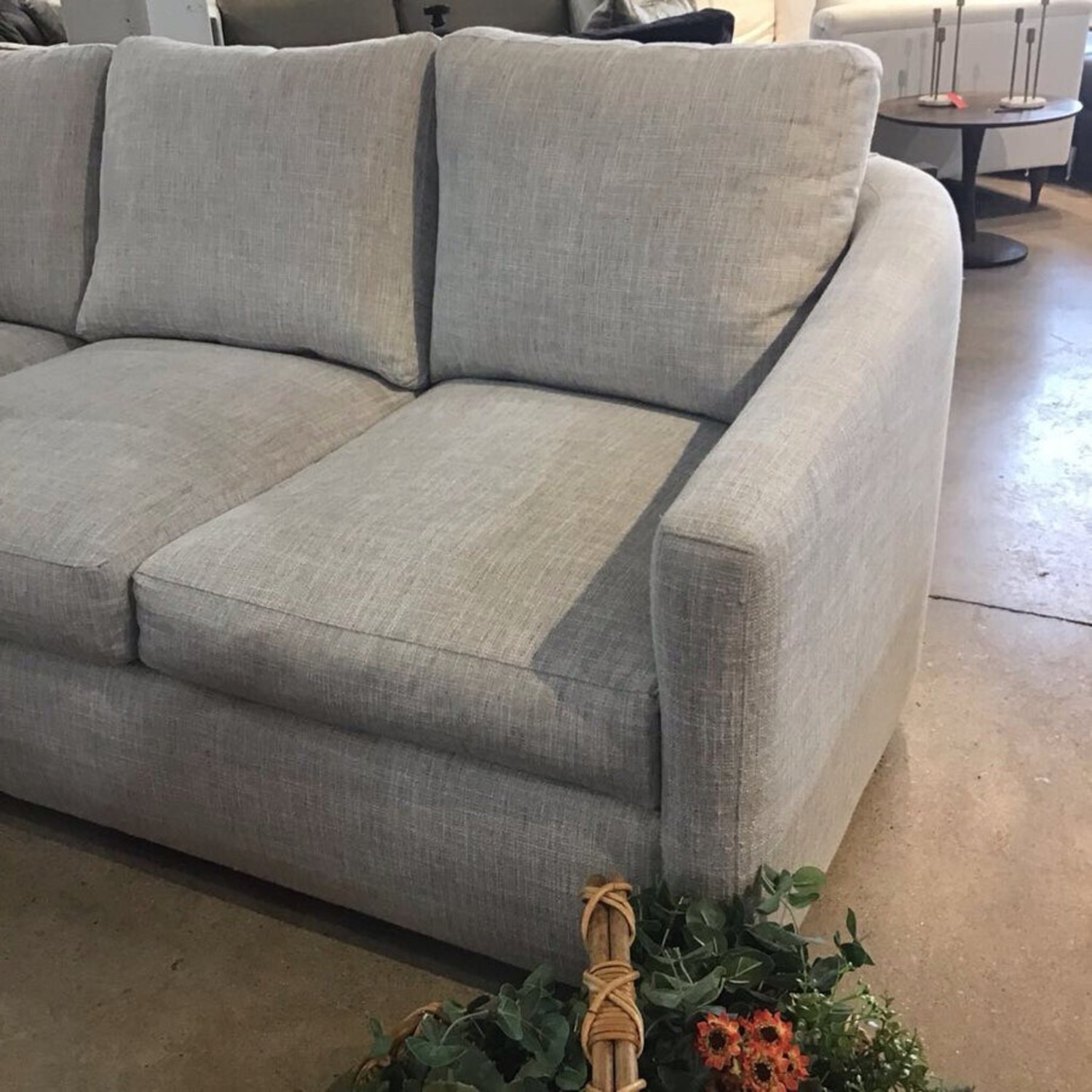 Craftmaster Furniture Transitional Slope Arm Sofa - image-2