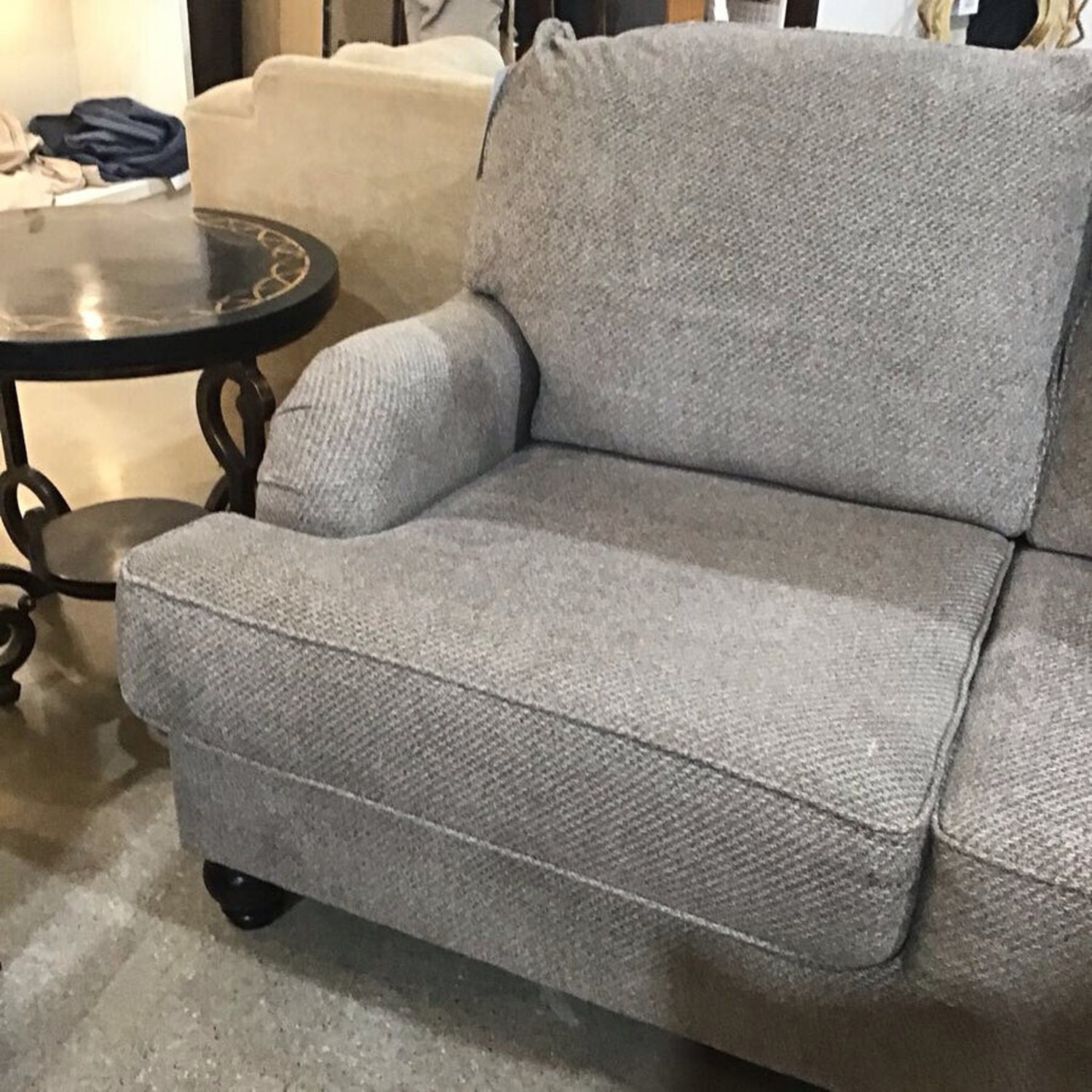 Wanek Furniture Fabric 3-Seat Sofa Gray - image-11