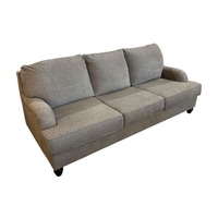 Wanek Furniture Fabric 3-Seat Sofa Gray