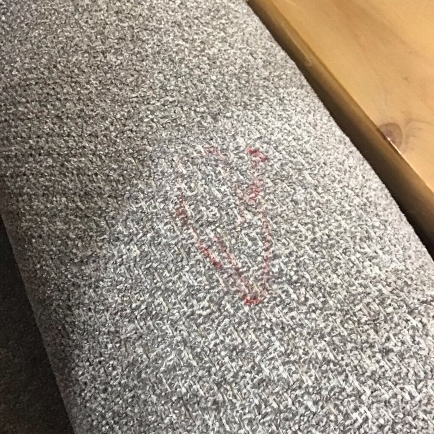 Wanek Furniture Fabric 3-Seat Sofa Gray - image-4