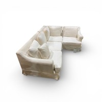 Bernhardt 3pc L-Shape Slipcover Sectional