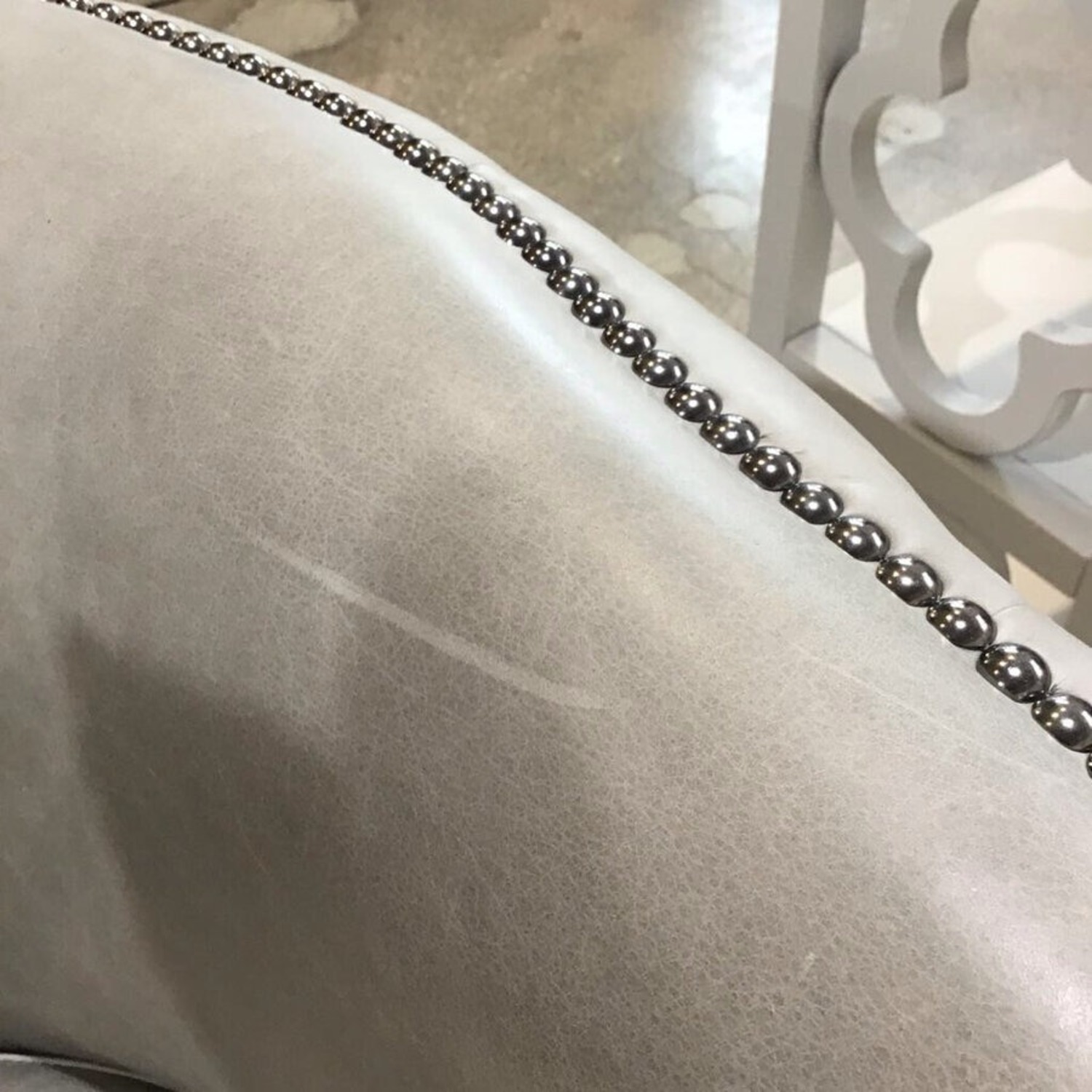 Bernhardt Palazzo Leather Swivel Barrel Chair - image-6