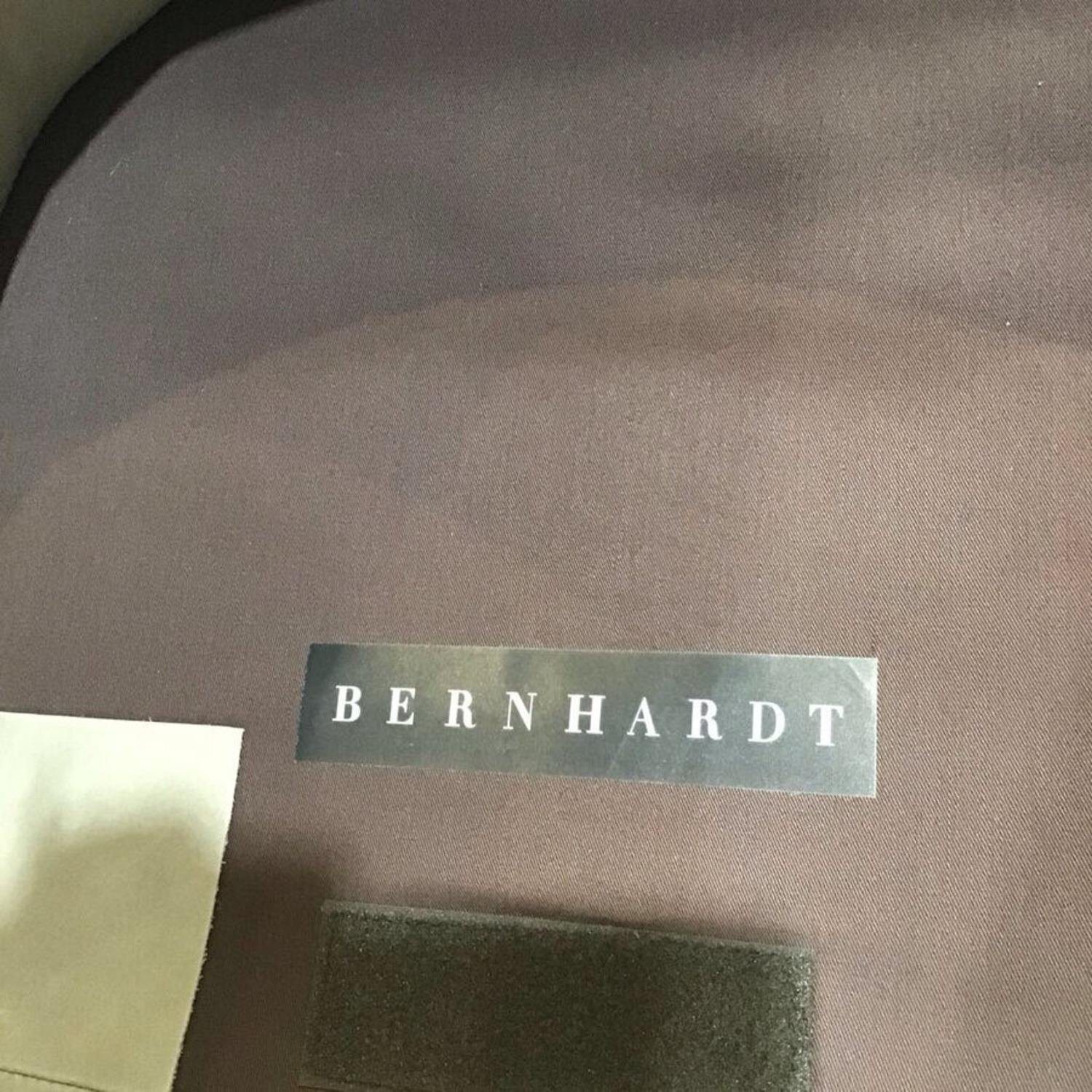 Bernhardt Palazzo Leather Swivel Barrel Chair - image-10