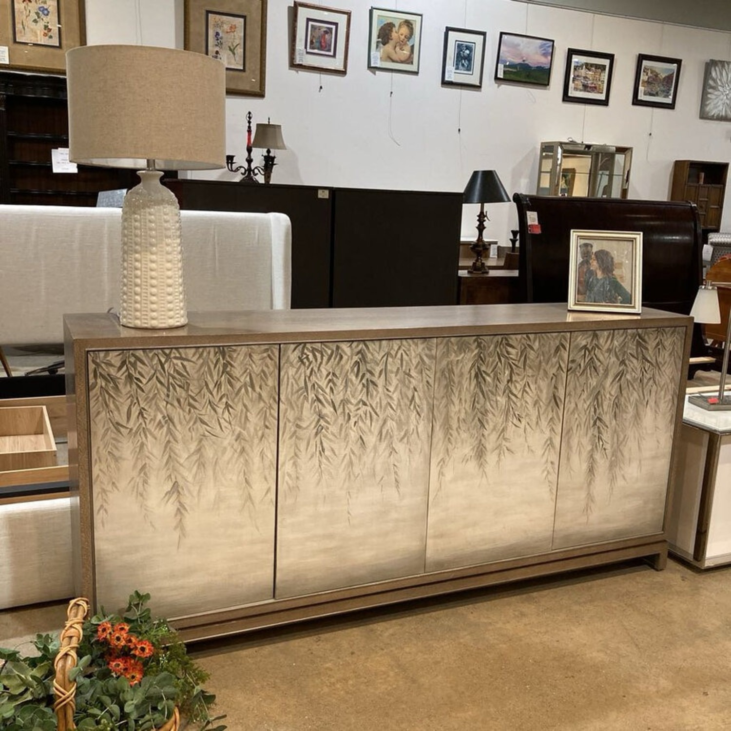 Four-Door Willow Cabinet Buffet - image-2