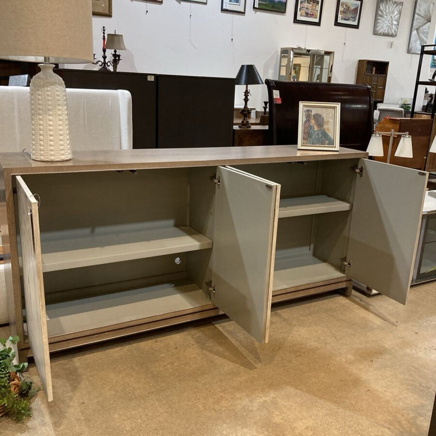 Four-Door Willow Cabinet Buffet - image-5