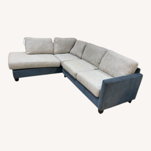 Used Fusion Furniture Two-Tone Left Facing Sectional for sale on AptDeco