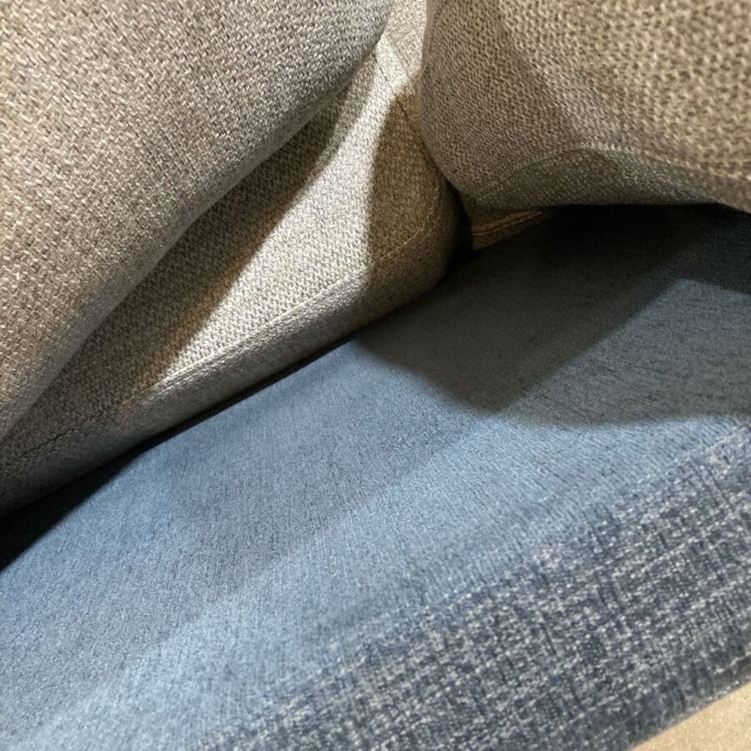 Fusion Furniture Two-Tone Left Facing Sectional - image-9