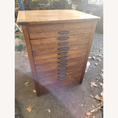 Used Hamilton 12 Drawer Typography Cabinet for sale on AptDeco