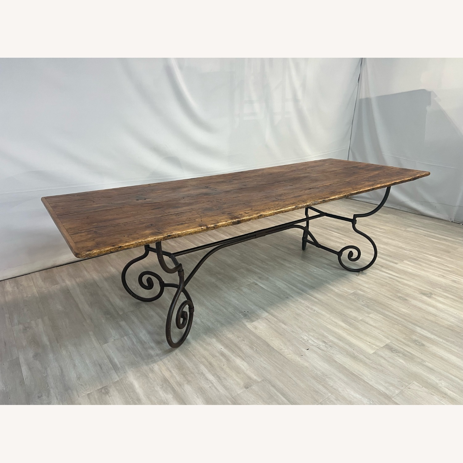 Coco Republic Rustic Oregon Pine Top Dining Table - image-3