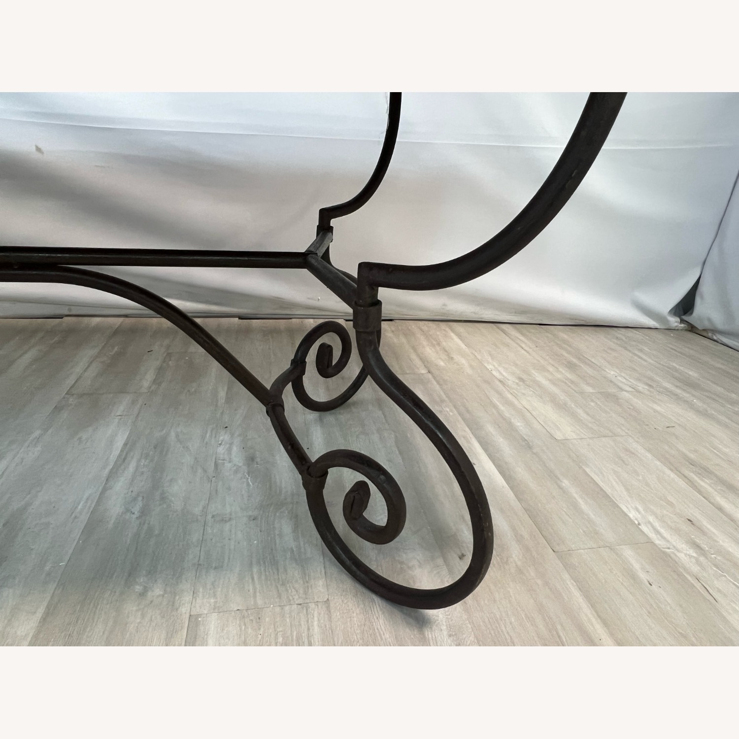 Coco Republic Rustic Oregon Pine Top Dining Table - image-7