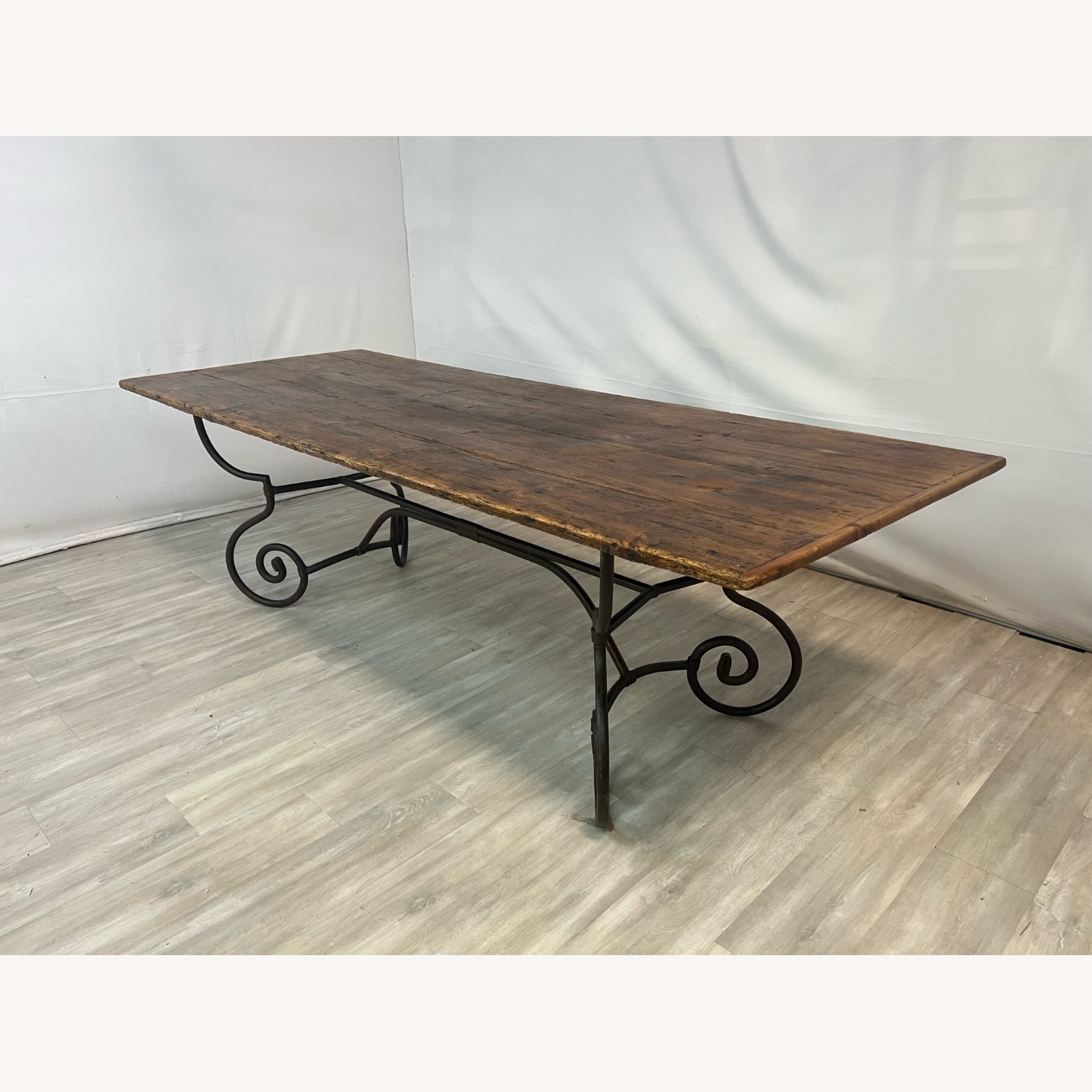 Coco Republic Rustic Oregon Pine Top Dining Table - image-2