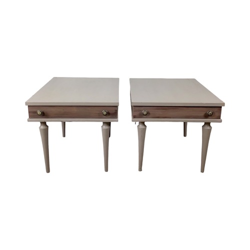 Used Pair of Painted MCM Nightstands for sale on AptDeco