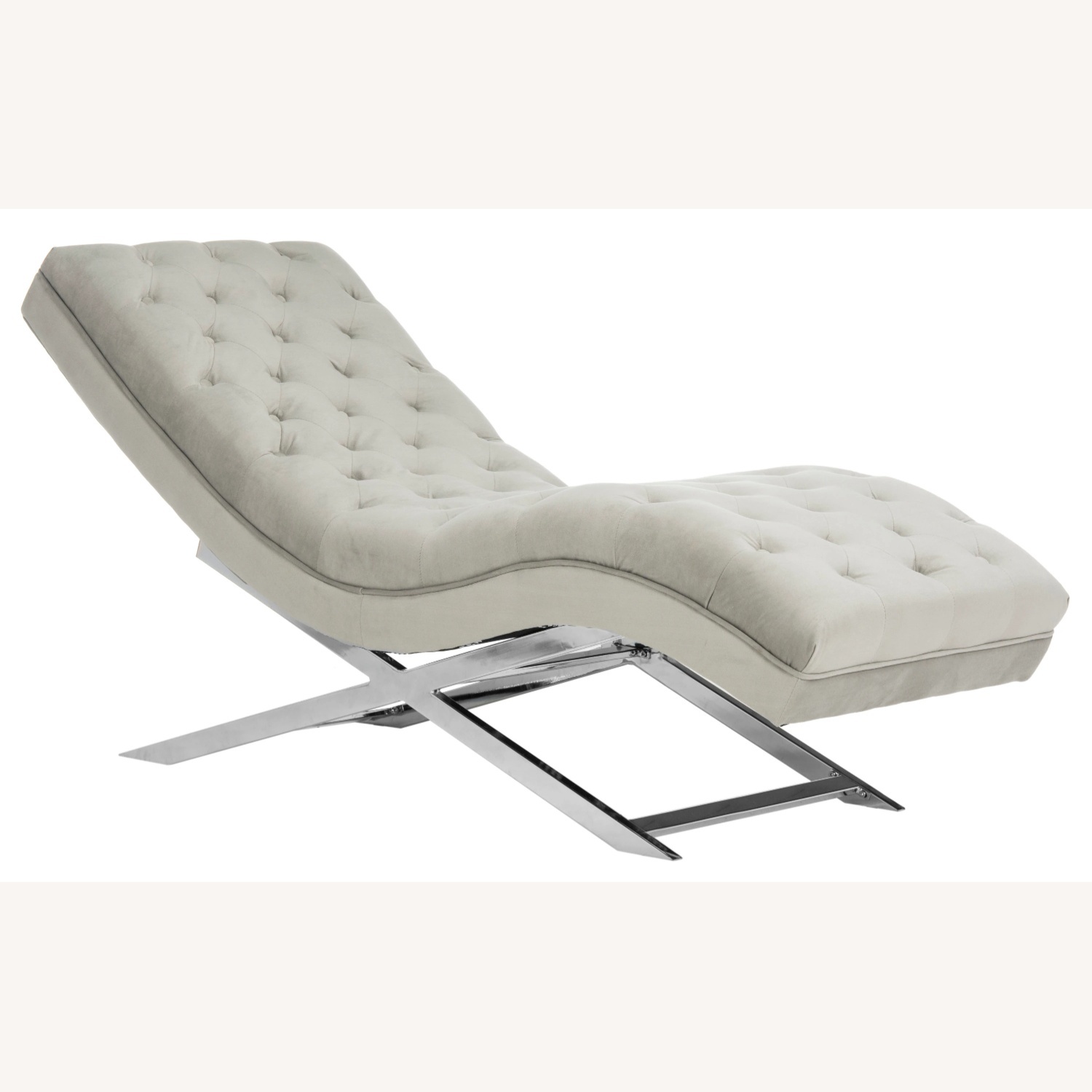 Velvet Chaise Lounge - image-0