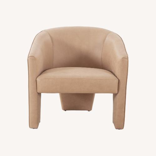 Used Four Hands Palermo Nude Fae Chair for sale on AptDeco