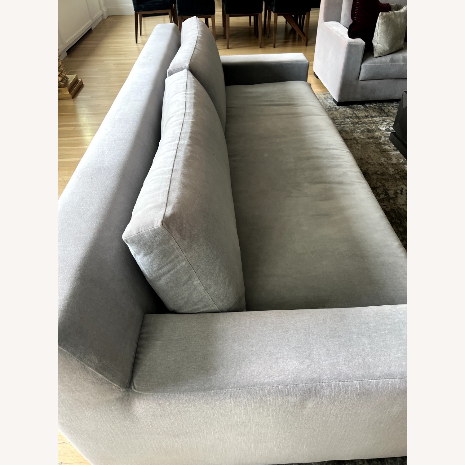 Restoration Hardware Moden Track Arm Sofa 8' - image-4