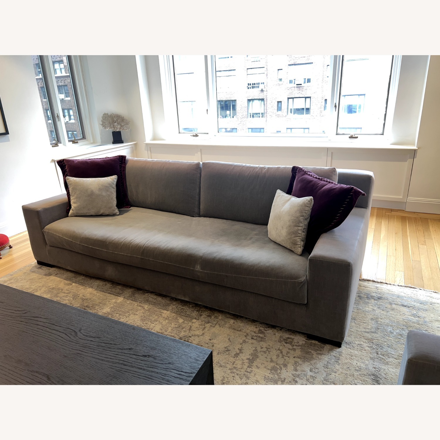 Restoration Hardware Moden Track Arm Sofa 8' - image-3