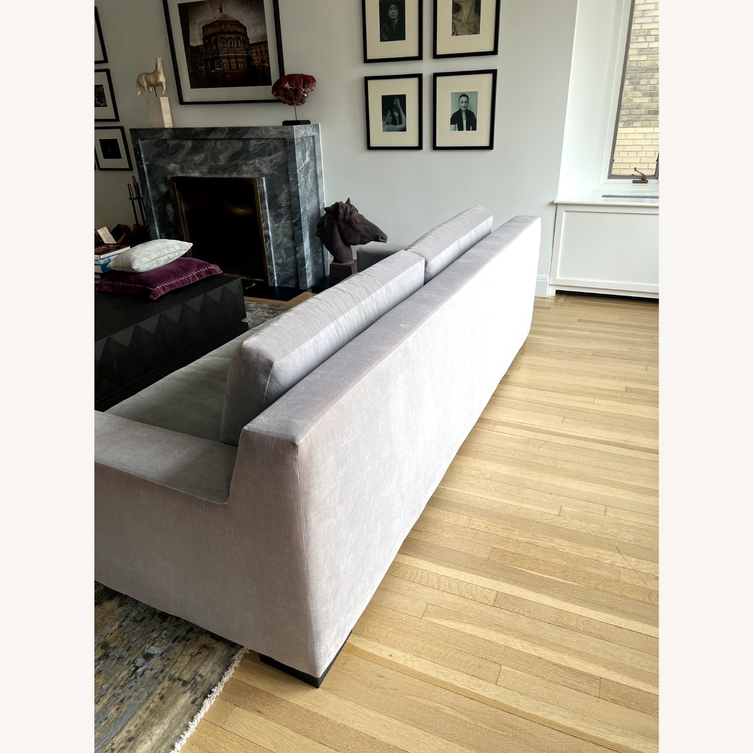 Restoration Hardware Moden Track Arm Sofa 8' - image-7