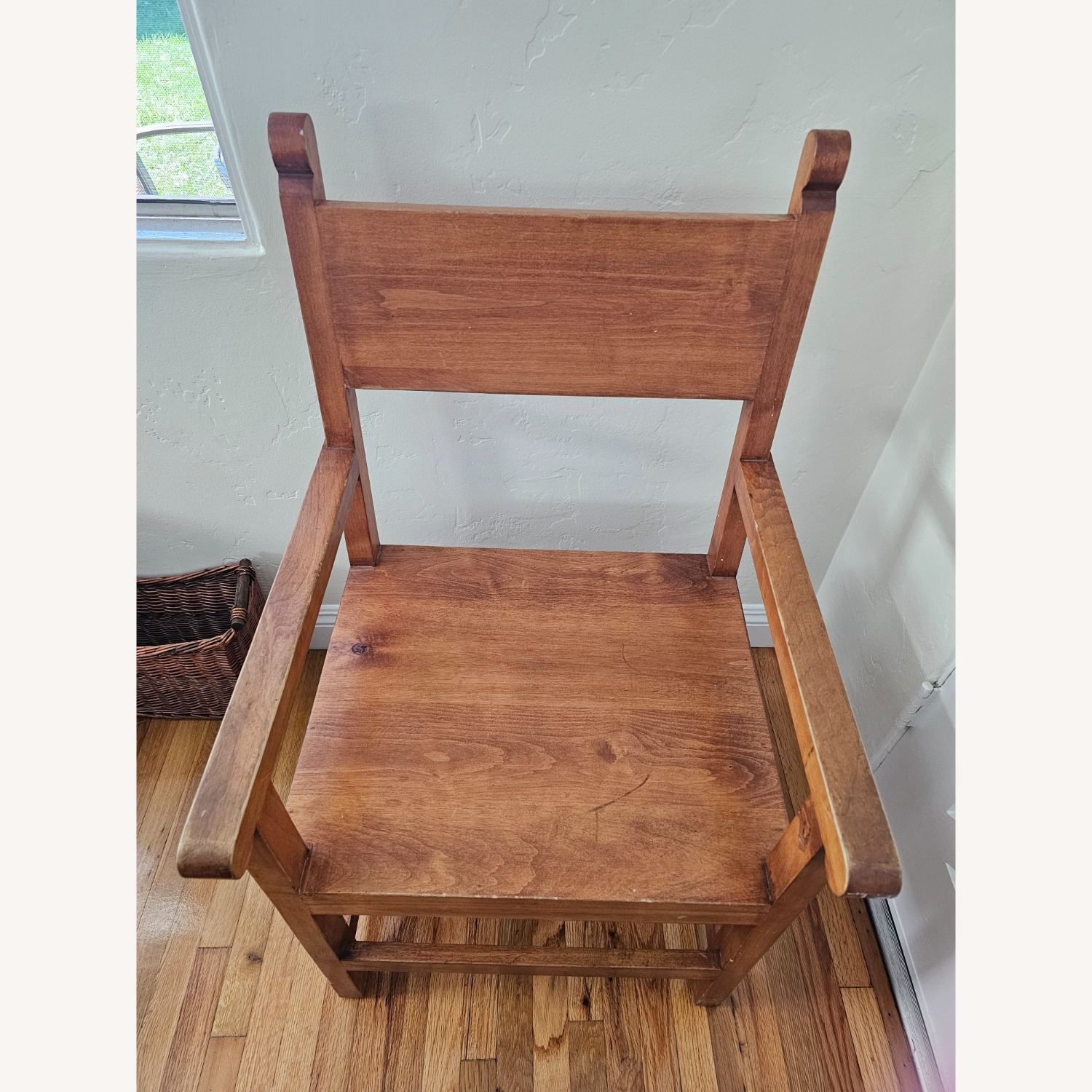 TARACEA Natural Wood Armchair - image-2