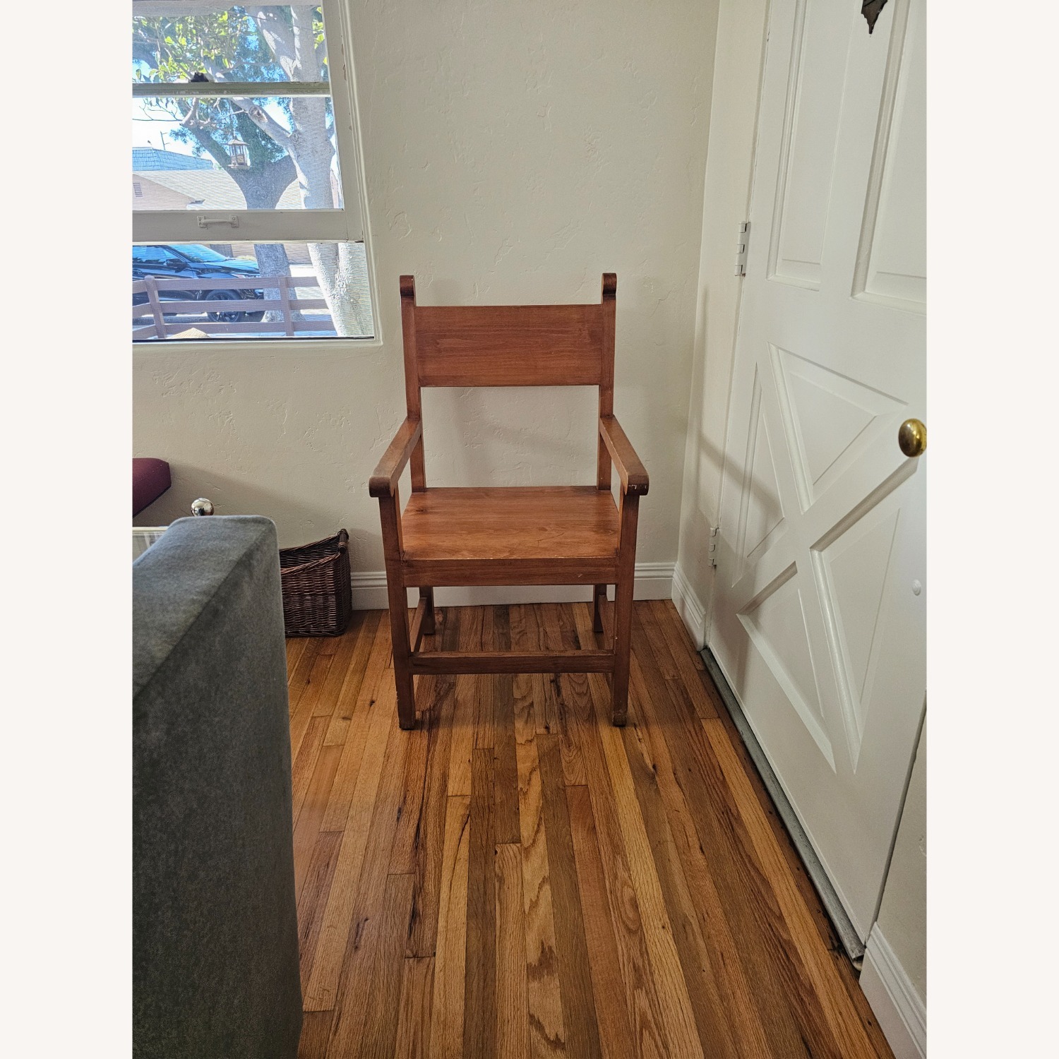 TARACEA Natural Wood Armchair - image-0