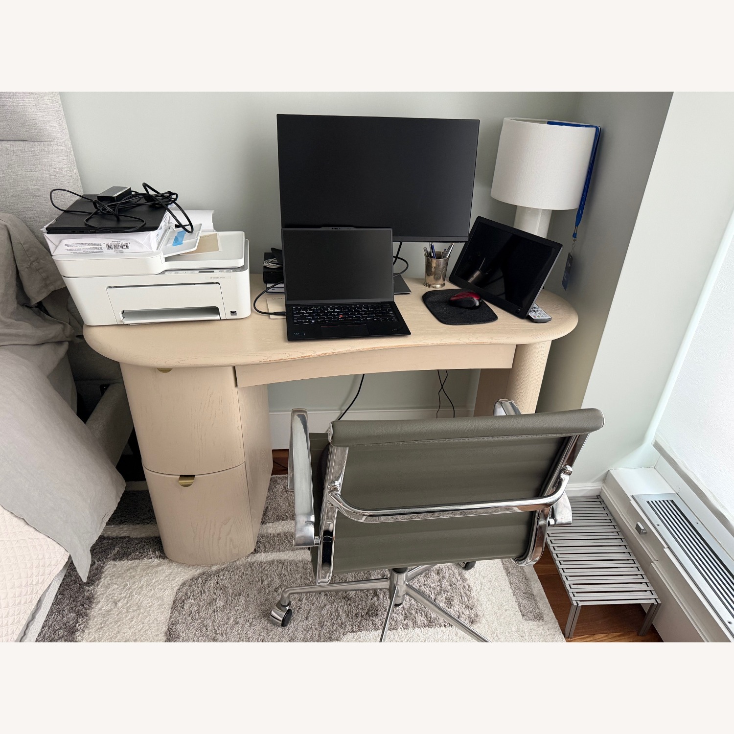 Anthropologie Evelyn Natural Wood Desk - image-3