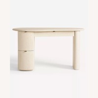 Anthropologie Evelyn Natural Wood Desk