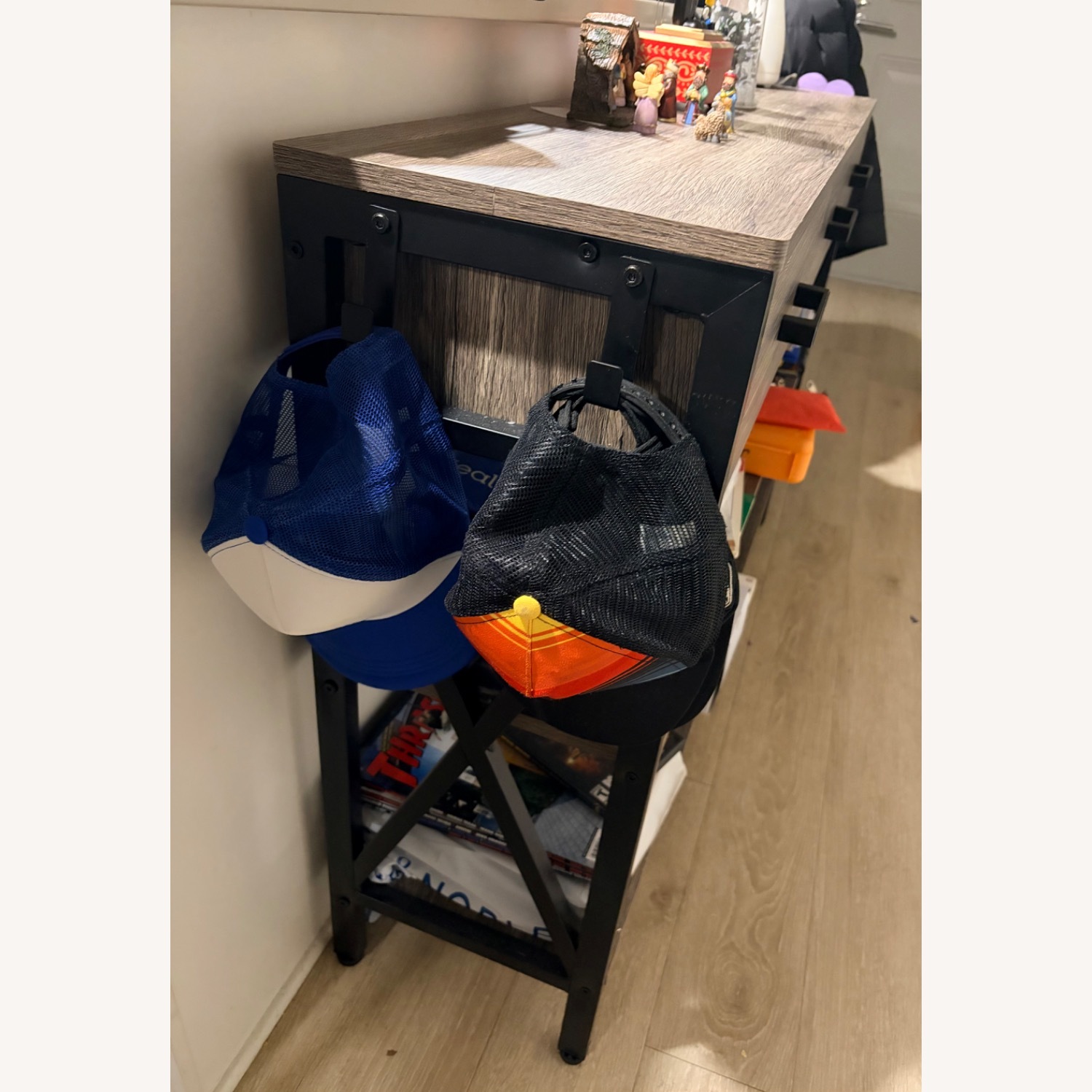 Aiho 47 "L Console Table with Drawers - image-3