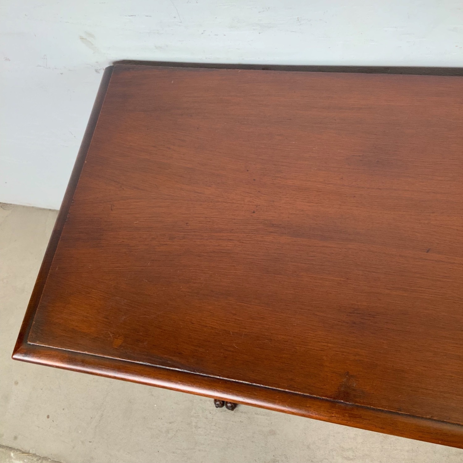 Antique Neoclassical Revival Console Table or Desk - image-6