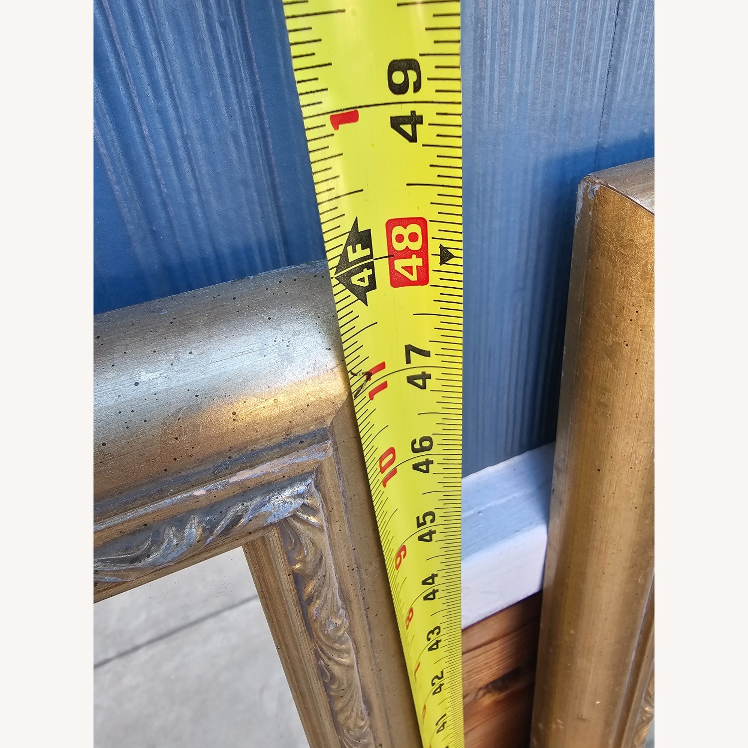 Friedman Mirrors Gold Wood Wall Mirror - image-4