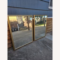 Friedman Mirrors Gold Wood Wall Mirror