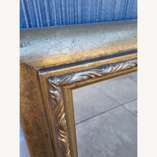 Used Friedman Mirrors Gold Wood Wall Mirror for sale on AptDeco