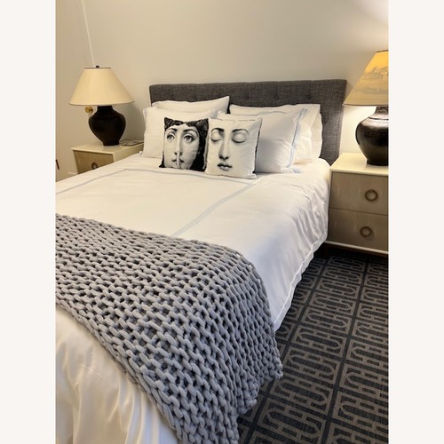 Used Italian Queen Bed Frame for sale on AptDeco