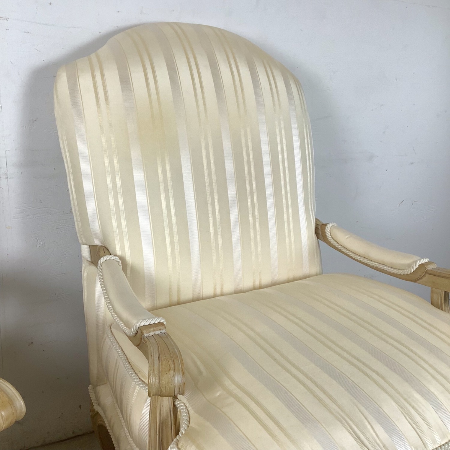 Pair of Louis XV–Style Bergère Lounge Chairs - image-7